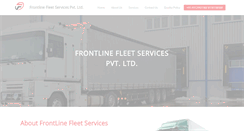 Desktop Screenshot of frontlinefleet.com
